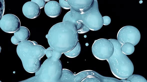 Abstract design of a liquid., Motion Graphics | VideoHive