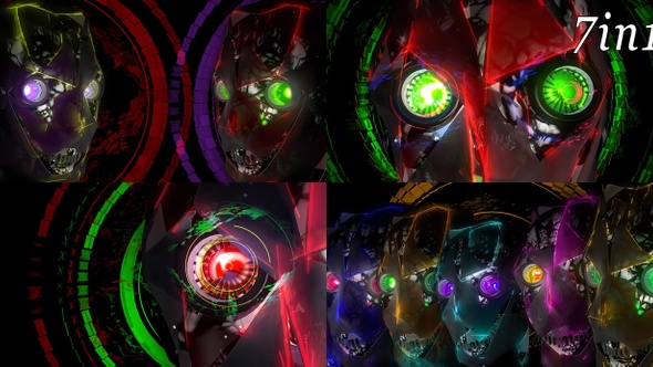 Robot - VJ Loop Pack (7in1) alt