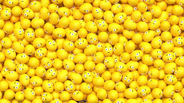 Easter Emoji Transition Shock 4K