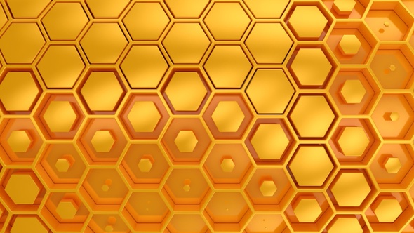 Background of Hexagons alt