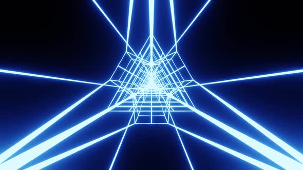 Vj Loop Of The Blue Bright Flight Throgh The Galaxy Sci-Fi HD alt