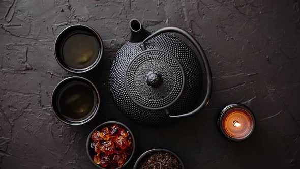 Traditional Japanese or Chinese Herbal Tea alt