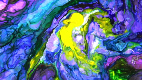 Color Explosion Abstract Art Painting alt