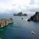 Aerial View from Miniloc Island to Inatula Island, Bacuit Bay, El-Nido. Palawan Island, Philippines - VideoHive Item for Sale