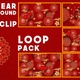 New Year Oriental Bg Loop 5 Clip - VideoHive Item for Sale