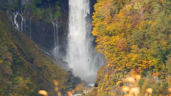 Waterfall landmark in Japan alt