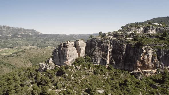 Siurana Mountains Tarragona Catalonia Spain