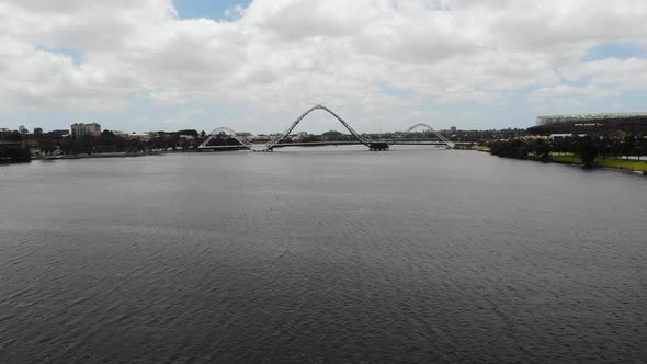 Aerial View of Perth Bridge