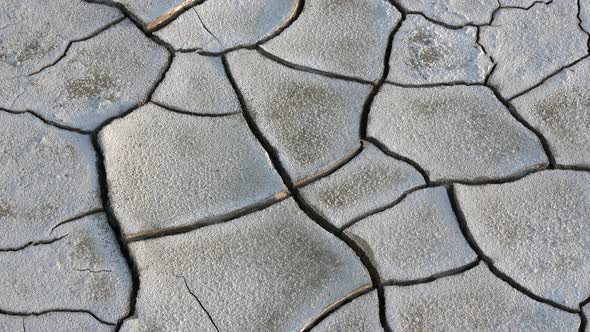 Soil Crack and Mudcracks From Drought alt