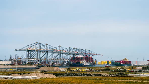 View of Europort, Industrial Landscape alt