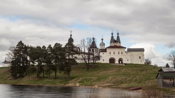 Ferapontov Belozersky Monastery of the Russian Orthodox Church. Russia