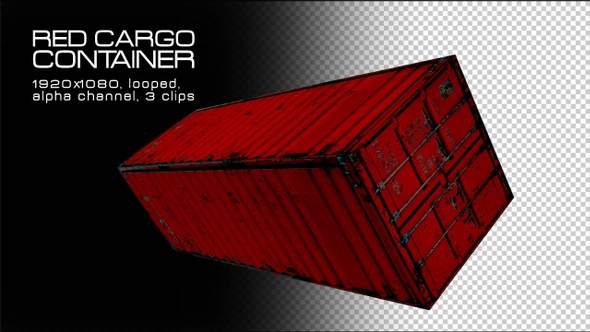 Red Cargo Container alt