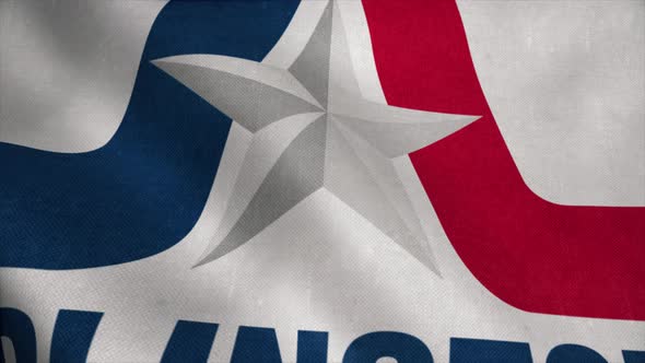 Flag of Arlington City of Texas United States of America alt