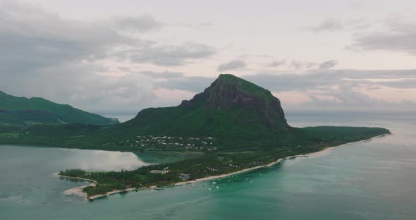 Tropical Resort on Paradise Island Landscape alt