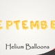 September Month Celebration Helium Balloons - VideoHive Item for Sale