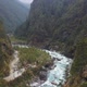 Beautiful Canyon With River. Nepal. Aerial Footage - VideoHive Item for Sale
