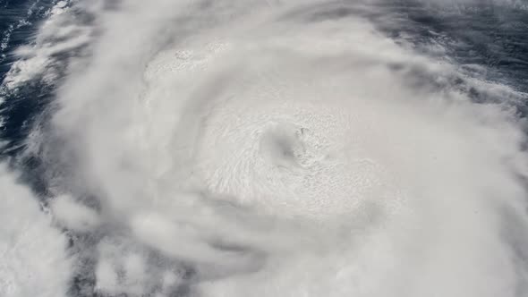 Hurricane Storm Tornado Satellite View