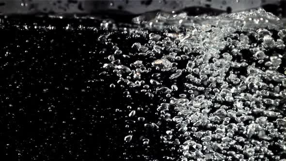 Air Bubbles Under Water Rise Upwards alt
