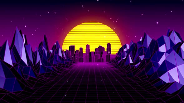 80s Retro Wave, Motion Graphics | VideoHive