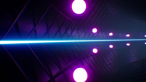 Led Glow Ball VJ Tunnel 4K alt