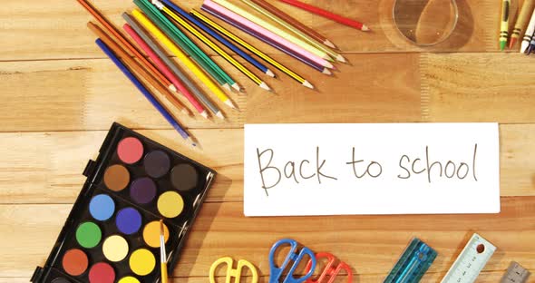 Close-up of text with stationery alt