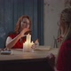 Female Psychic Seeing Future with Candle Lights - VideoHive Item for Sale