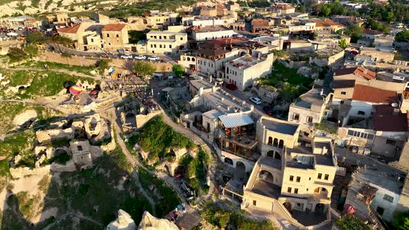 Cappadocia aerial view 4 K Awesome Background alt