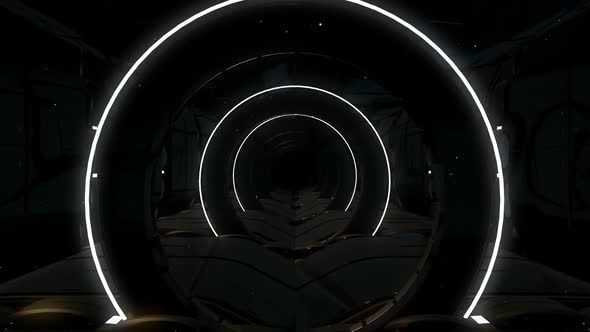 Circle Tunnel Background
