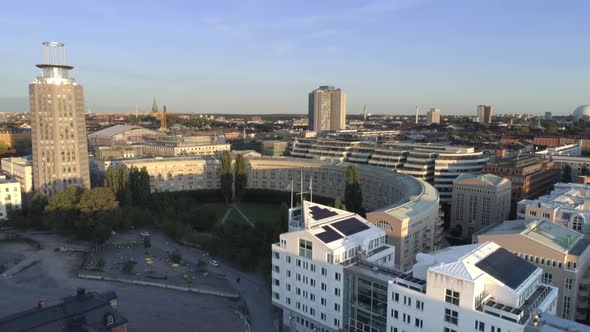 Stockholm Aerial Drone View