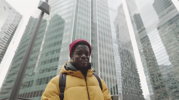Outdoor Portrait of African Man alt