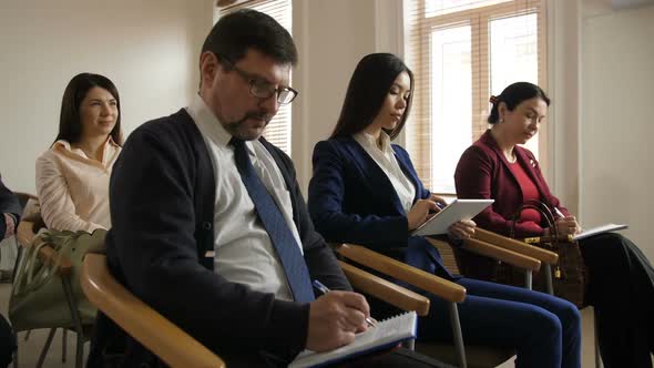 Team of Multiethnic Business Colleagues at Meeting