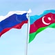 Russia vs Azerbaijan flag waving 4k - VideoHive Item for Sale