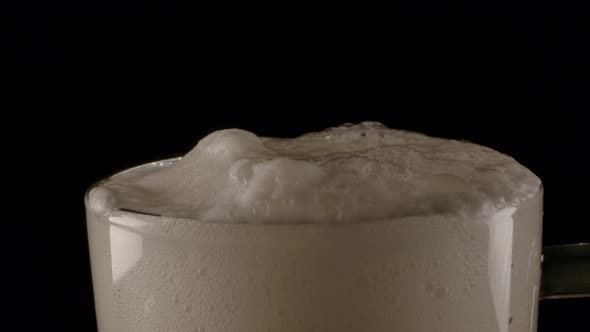 Cup of Beer with Foam alt