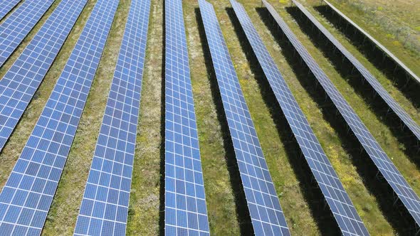 Alternative energy generation. Photovoltaic solar panels alt