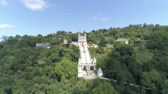 Sanctuary of Bom Jesus. Braga, Portugal alt