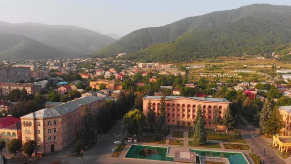 Vanadzor City Center Buildings alt