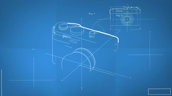 Generic Photographic Camera Animated Blueprint