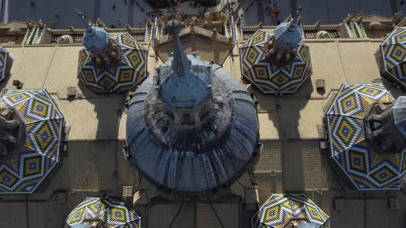 CathedralBasilica of Our Lady of the Pillar in Zaragoza Aerial View alt