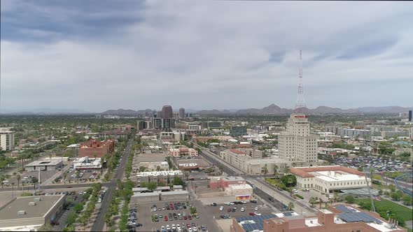 Aerial shot of Phoenix alt