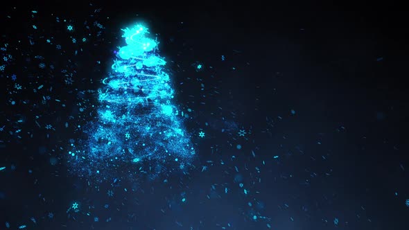 Christmas Light Magical tree