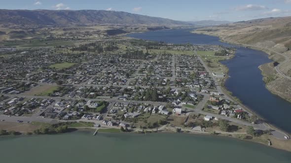 Cute town in New Zealand