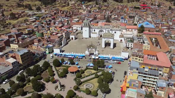 Famous Basilica in Bolivia Home of the Virgin of Copacabana