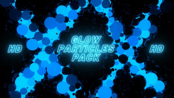 Abstrat Glow Particles HD