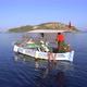 Turkish Fisherman People Fishing By Boat At Sea In Turkey - VideoHive Item for Sale