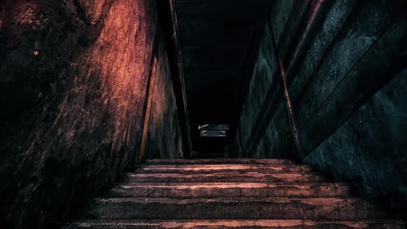 Abandoned Factory Tunnel, Motion Graphics | VideoHive