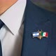 Businessman Friend Flags Pin Israel Mexico - VideoHive Item for Sale