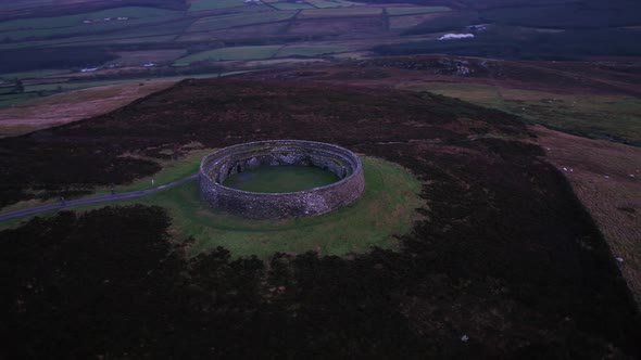 Grianan Aileach Ring Fort Donegal  Ireland alt
