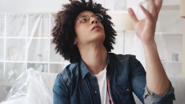 Moving Day Home Relocation Satisfied Arab Guy Keys alt