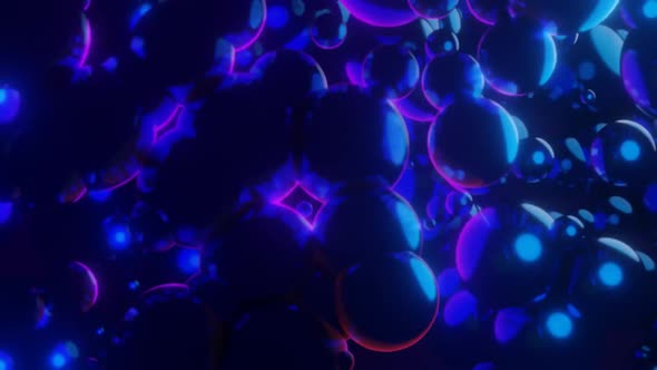Animated Background Sphere in Dark Area Active Rotating alt