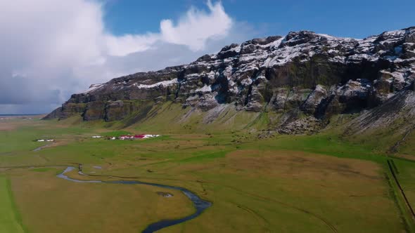Beautiful Icelandic Nature During Summer Time and Sunny Weather alt